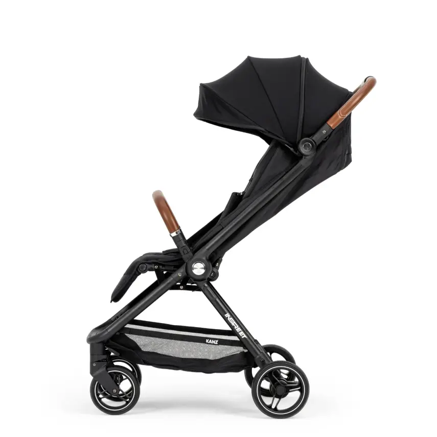 Kanz İnstreet Tek Elle Kapanabilir Travel Sistem Bebek Arabası Black - 5