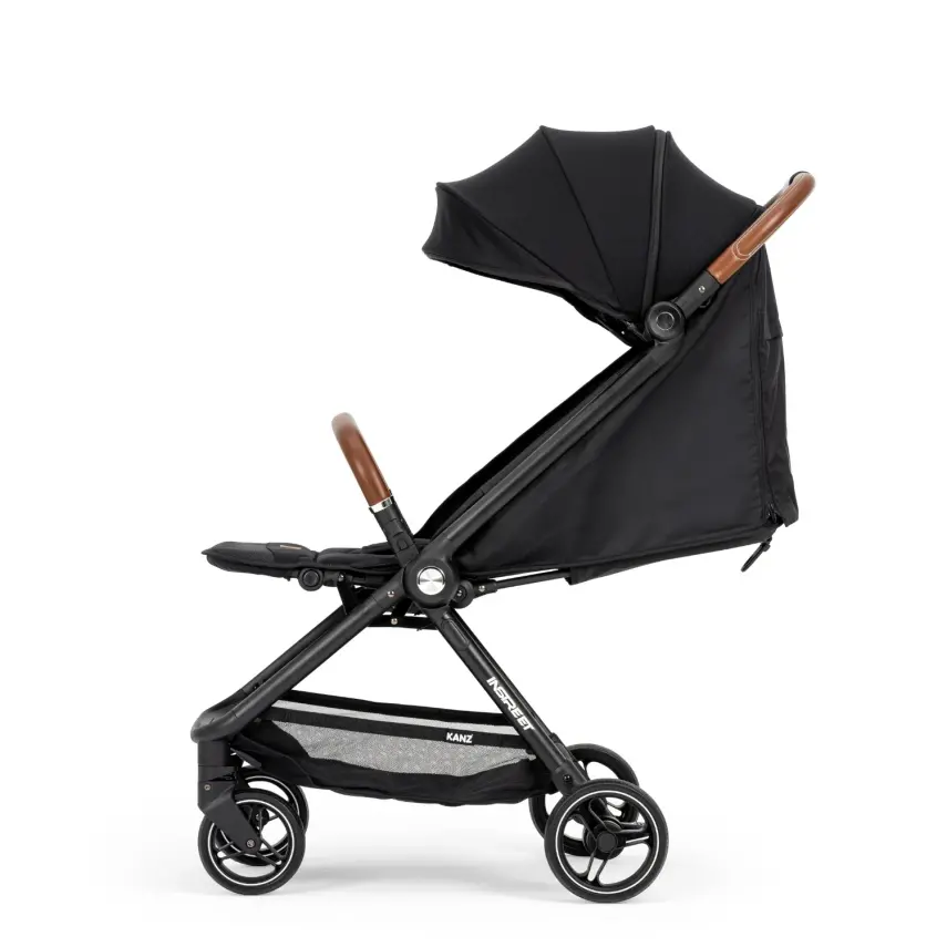 Kanz İnstreet Tek Elle Kapanabilir Travel Sistem Bebek Arabası Black - 6