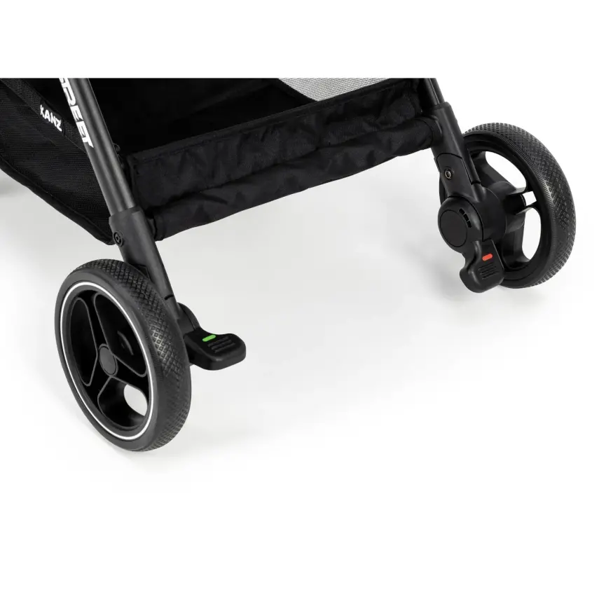 Kanz İnstreet Tek Elle Kapanabilir Travel Sistem Bebek Arabası Green - 3