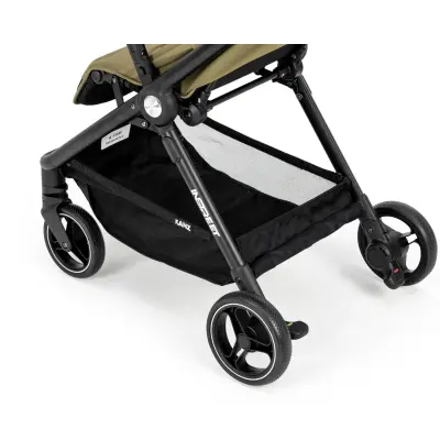 Kanz İnstreet Tek Elle Kapanabilir Travel Sistem Bebek Arabası Green - 5