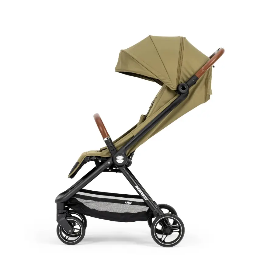 Kanz İnstreet Tek Elle Kapanabilir Travel Sistem Bebek Arabası Green - 10