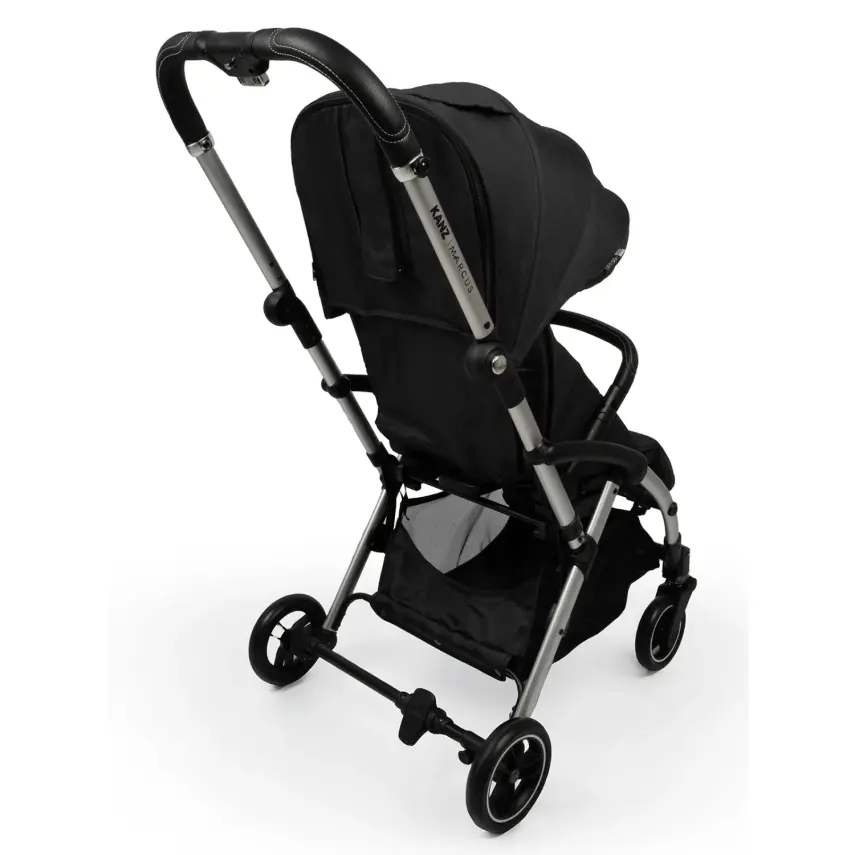 Kanz Marcus Çift Yönlü Travel Sistem-Seyahat Sistem Bebek Arabası Raisin Black - 9