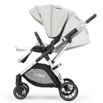 Kanz N-Go Çift Yönlü Tek Elle Katlanabilen Travel Sistem Bebek Arabası Bej - 20