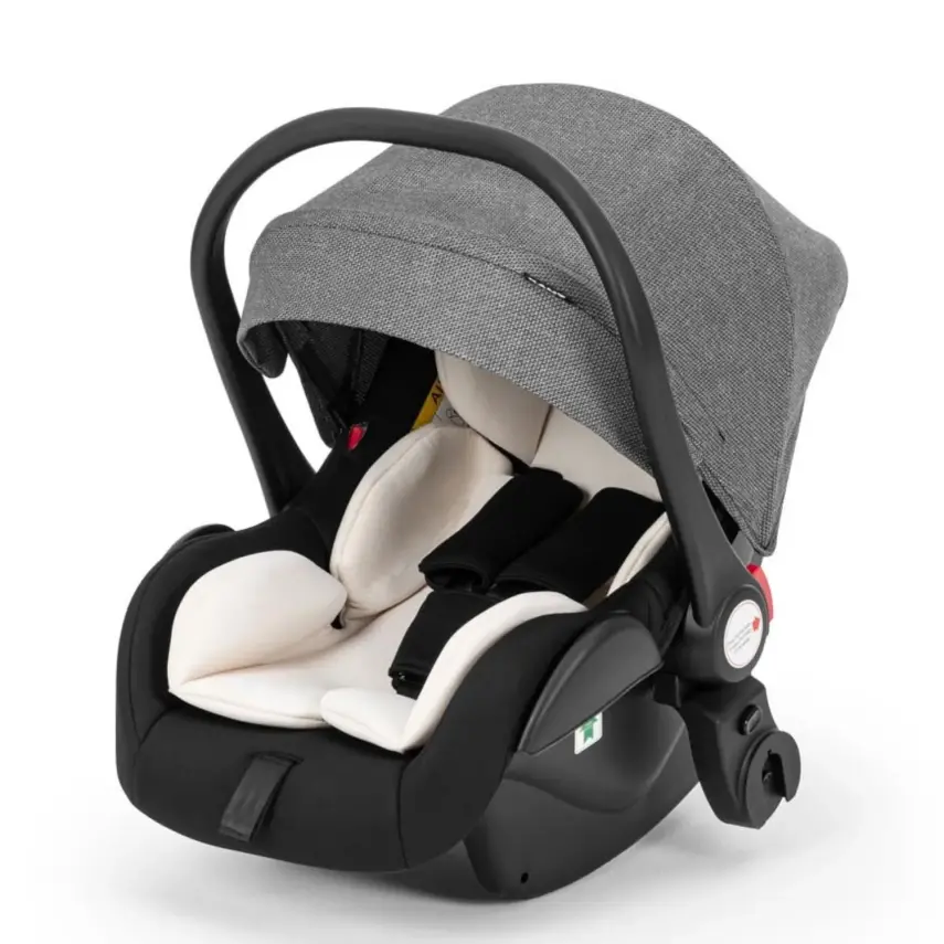 Kanz N-Go Çift Yönlü Tek Elle Katlanabilen Travel Sistem Bebek Arabası Gri - 7