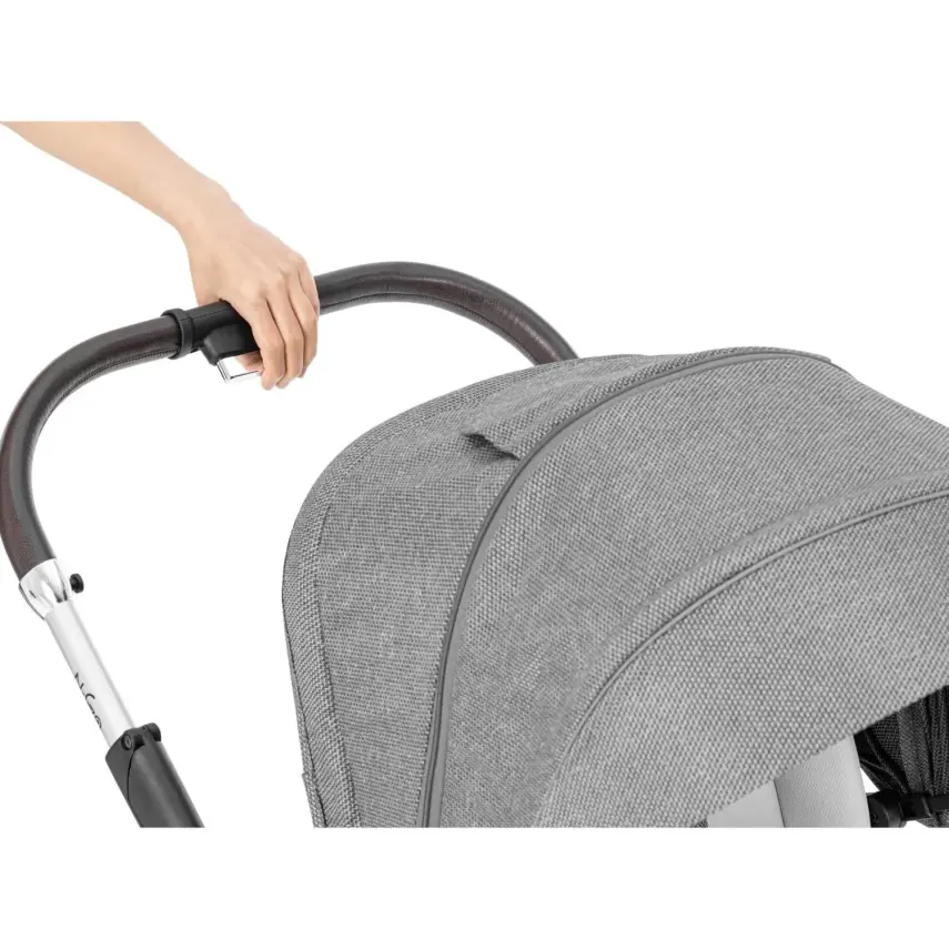 Kanz N-Go Çift Yönlü Tek Elle Katlanabilen Travel Sistem Bebek Arabası Gri - 19