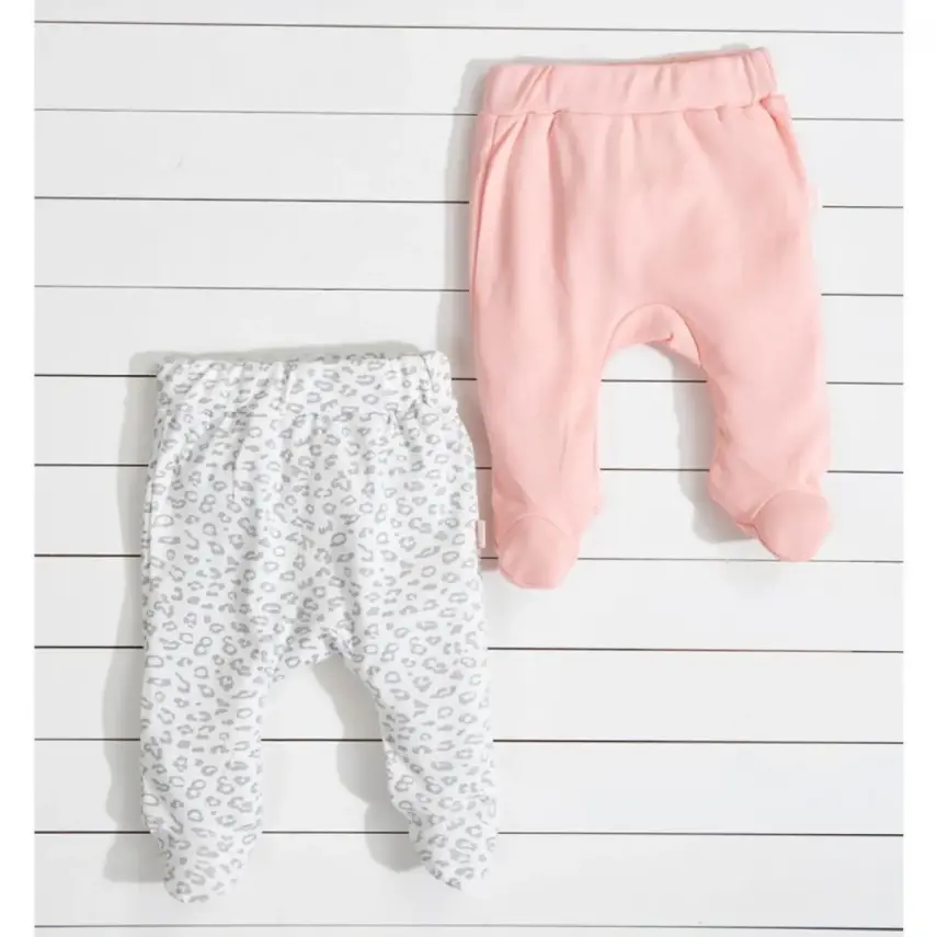 Kanz Pantolon Patikli 2li Leopar Pudra - 1