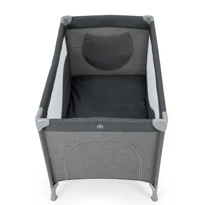 Kanz Pretty Plus Anne Yanı Park Yatak 70X120 Cm Füme  - 8