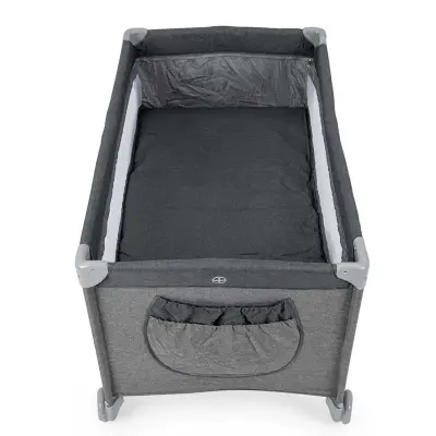 Kanz Pretty Plus Anne Yanı Park Yatak 70X120 Cm Füme  - 13