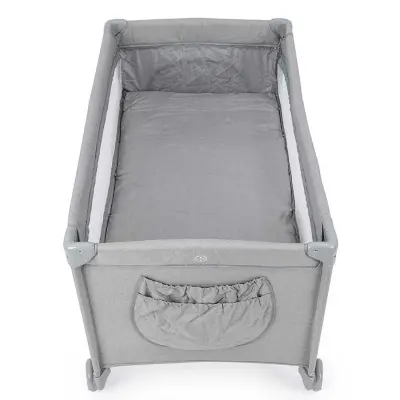 Kanz Pretty Plus Anne Yanı Park Yatak 70X120 Cm Gri  - 12