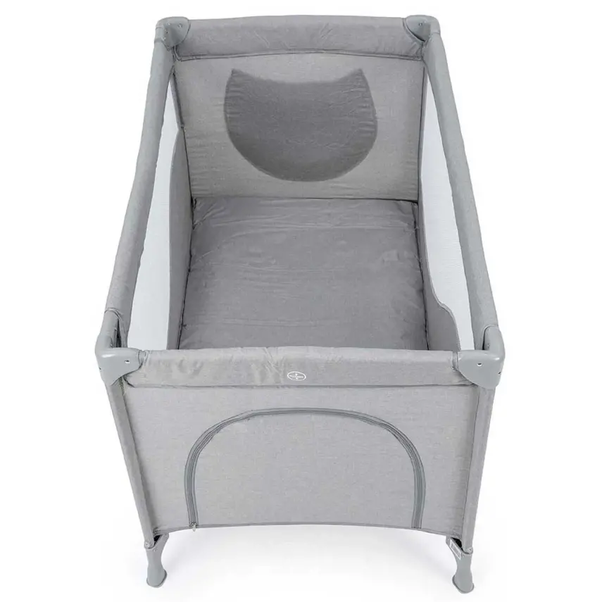 Kanz Pretty Plus Anne Yanı Park Yatak 70X120 Cm Gri  - 13