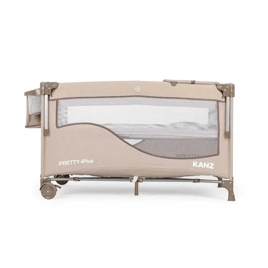 Kanz Pretty Plus Anne Yanı Park Yatak 70X120 Cm Kahve - 3