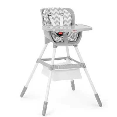 Kanz Seul Sepetli Basic Mama Sandalyesi Gri - 5