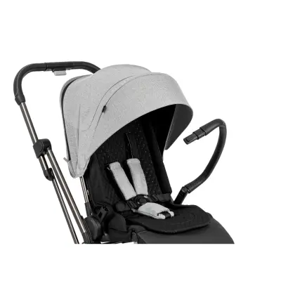 Kanz Smart Çift Yönlü Tek Elle Kapanır Kompakt Travel Sistem Bebek Arabası Gri - 17