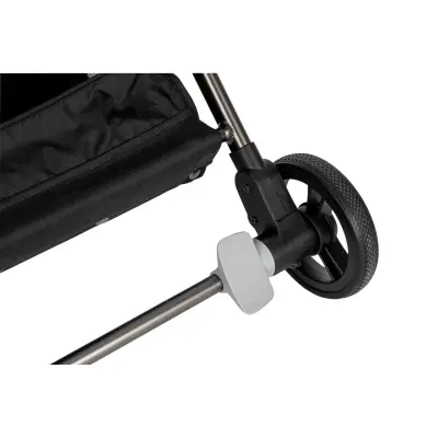 Kanz Smart Çift Yönlü Tek Elle Kapanır Kompakt Travel Sistem Bebek Arabası Gri - 25