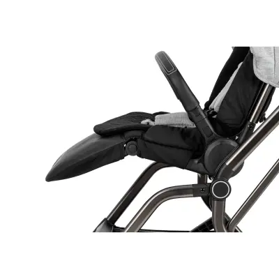 Kanz Smart Çift Yönlü Tek Elle Kapanır Kompakt Travel Sistem Bebek Arabası Gri - 29