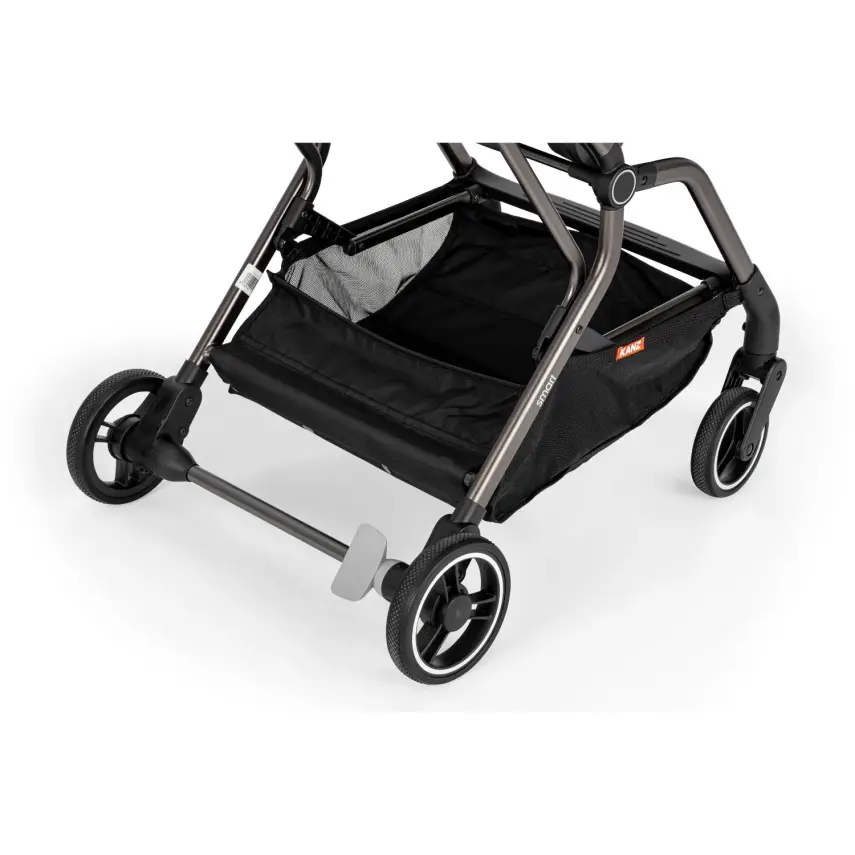 Kanz Smart Çift Yönlü Tek Elle Kapanır Kompakt Travel Sistem Bebek Arabası Gri - 30