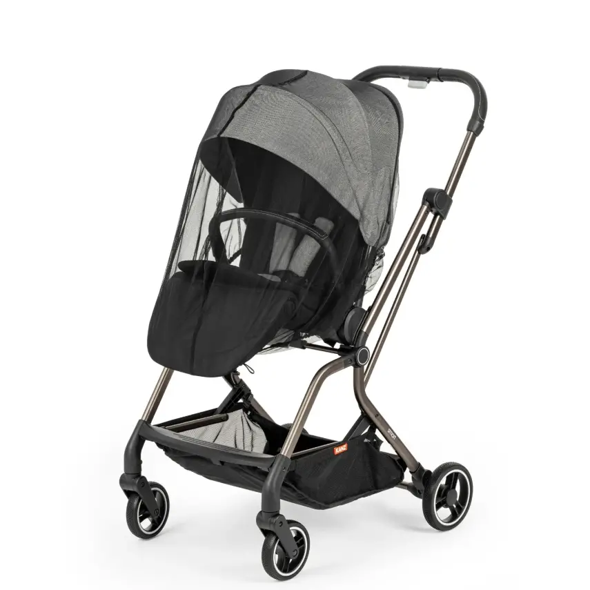 Kanz Smart Çift Yönlü Tek Elle Kapanır Kompakt Travel Sistem Bebek Arabası Gri - 38