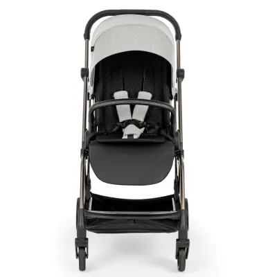 Kanz Smart Çift Yönlü Tek Elle Kapanır Kompakt Travel Sistem Bebek Arabası Gri - 16