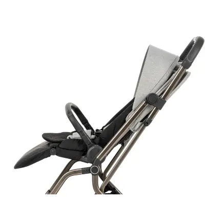 Kanz Smart Çift Yönlü Tek Elle Kapanır Kompakt Travel Sistem Bebek Arabası Gri - 22