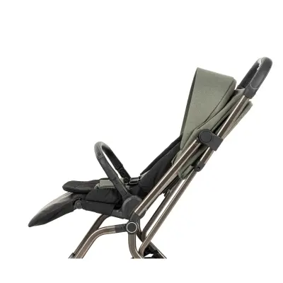 Kanz Smart Çift Yönlü Tek Elle Kapanır Kompakt Travel Sistem Bebek Arabası Yeşil - 4