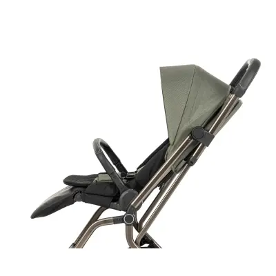 Kanz Smart Çift Yönlü Tek Elle Kapanır Kompakt Travel Sistem Bebek Arabası Yeşil - 12