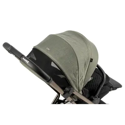 Kanz Smart Çift Yönlü Tek Elle Kapanır Kompakt Travel Sistem Bebek Arabası Yeşil - 17
