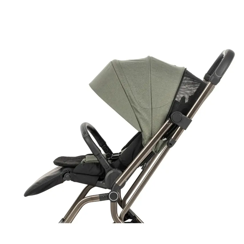 Kanz Smart Çift Yönlü Tek Elle Kapanır Kompakt Travel Sistem Bebek Arabası Yeşil - 27