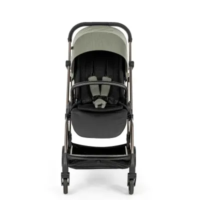 Kanz Smart Çift Yönlü Tek Elle Kapanır Kompakt Travel Sistem Bebek Arabası Yeşil - 13