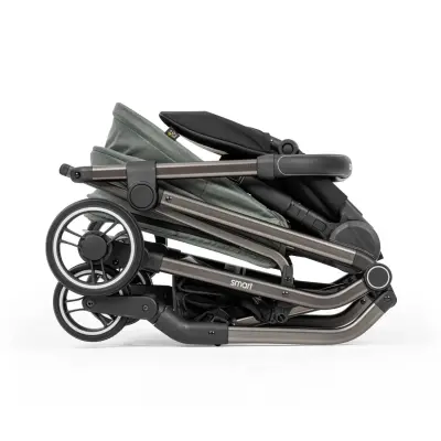 Kanz Smart Çift Yönlü Tek Elle Kapanır Kompakt Travel Sistem Bebek Arabası Yeşil - 34