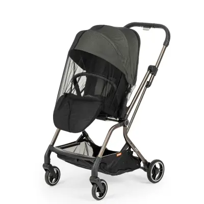 Kanz Smart Çift Yönlü Tek Elle Kapanır Kompakt Travel Sistem Bebek Arabası Yeşil - 36