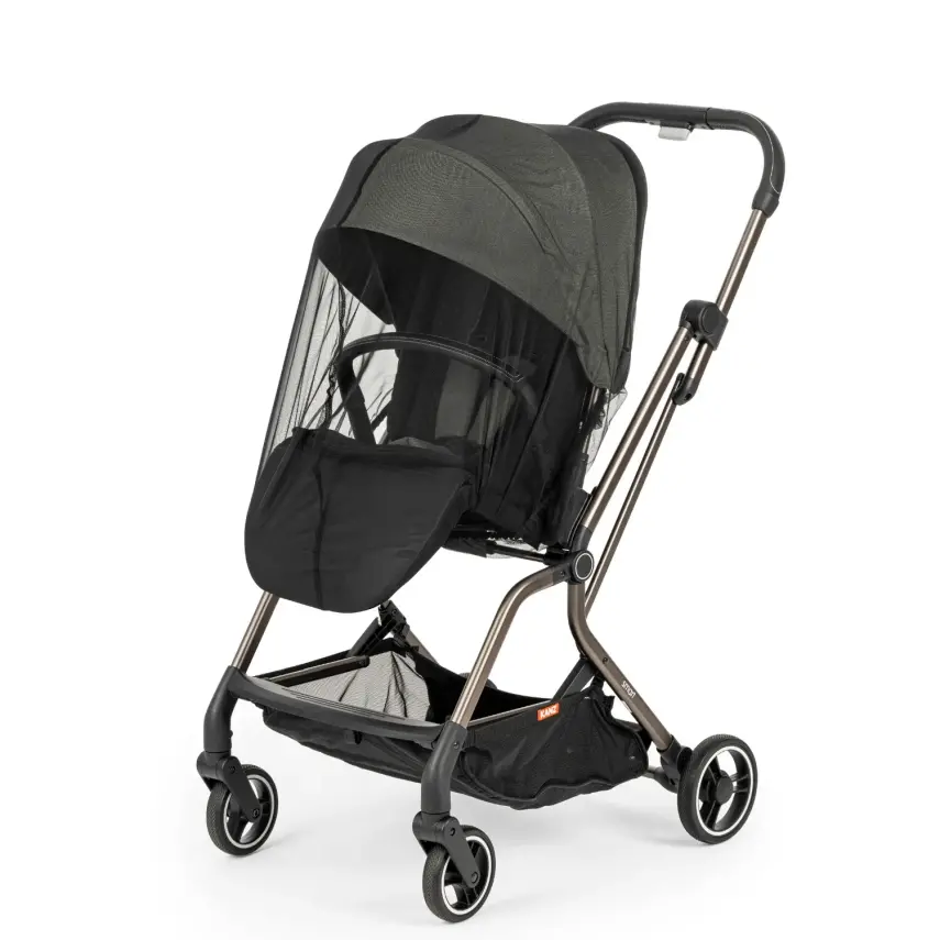 Kanz Smart Çift Yönlü Tek Elle Kapanır Kompakt Travel Sistem Bebek Arabası Yeşil - 36