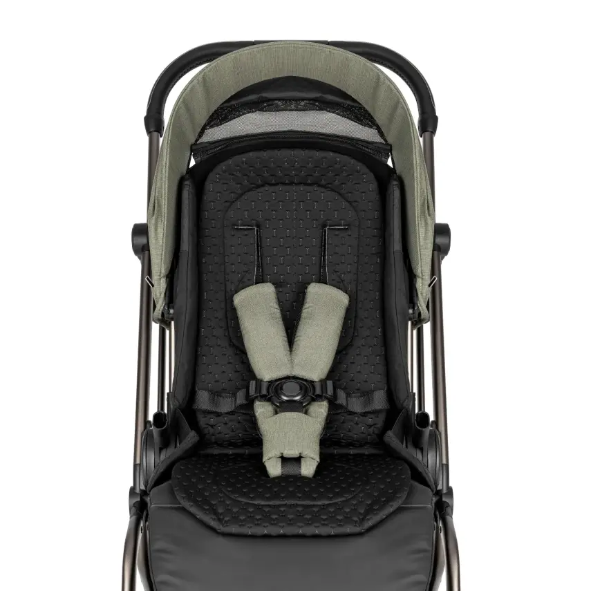 Kanz Smart Çift Yönlü Tek Elle Kapanır Kompakt Travel Sistem Bebek Arabası Yeşil - 22