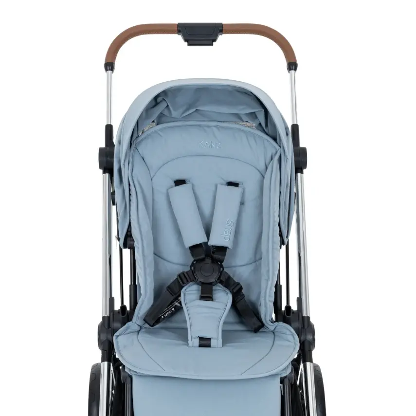 Kanz Snap Çift Yönlü Travel Sistem Seyahat Sistem Bebek Arabası FoggyBlue - 5