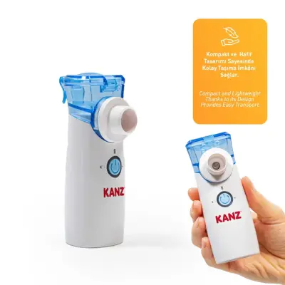 Kanz Taşınabilir Mesh Nebulizatör Şarjlı - 17