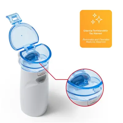 Kanz Taşınabilir Mesh Nebulizatör Şarjlı - 26