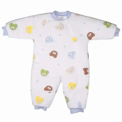 Kanz Uyku Tulumu Ayı Desenli Mavi