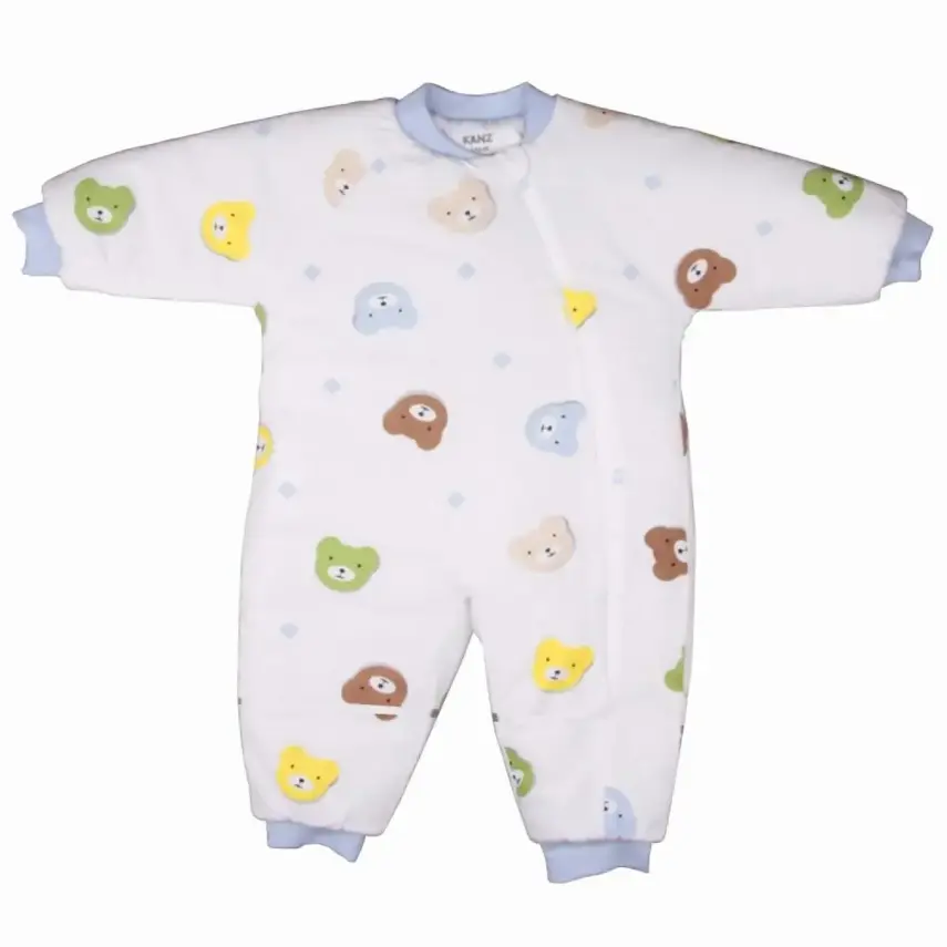 Kanz Uyku Tulumu Ayı Desenli Mavi - 1