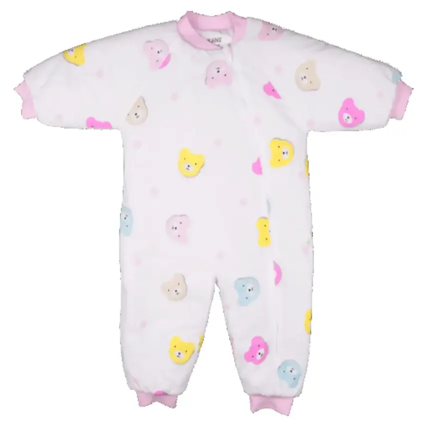 Kanz Uyku Tulumu Ayı Desenli Pembe - 1