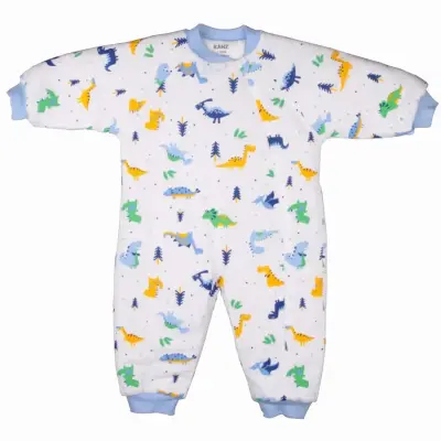 Kanz Uyku Tulumu Dinozor Desenli Mavi