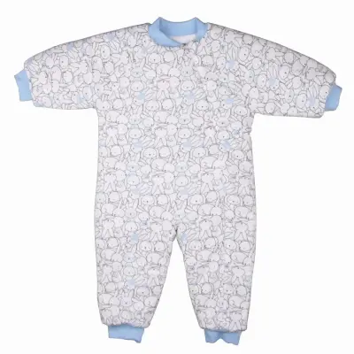 Kanz Uyku Tulumu Tavşan Desenli Mavi