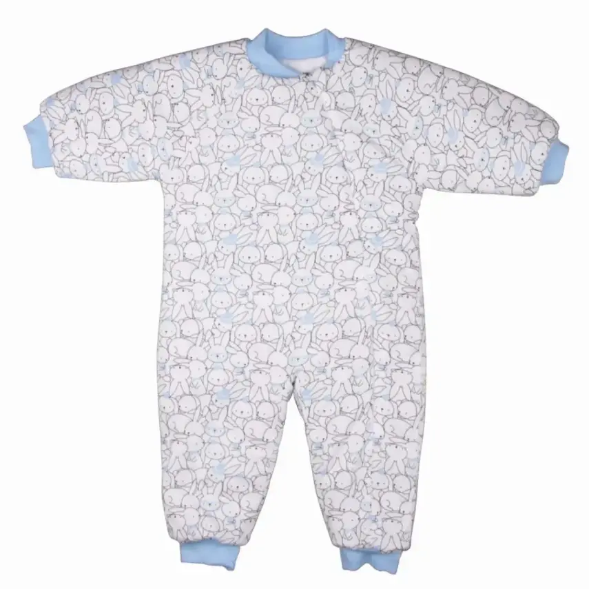 Kanz Uyku Tulumu Tavşan Desenli Mavi - 1