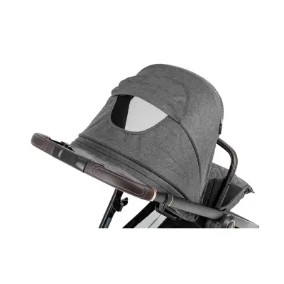 Kanz X-Go Ultimate Çift Yönlü Travel Sistem-Seyahat Sistem Bebek Arabası Rose Gold Gri - 5