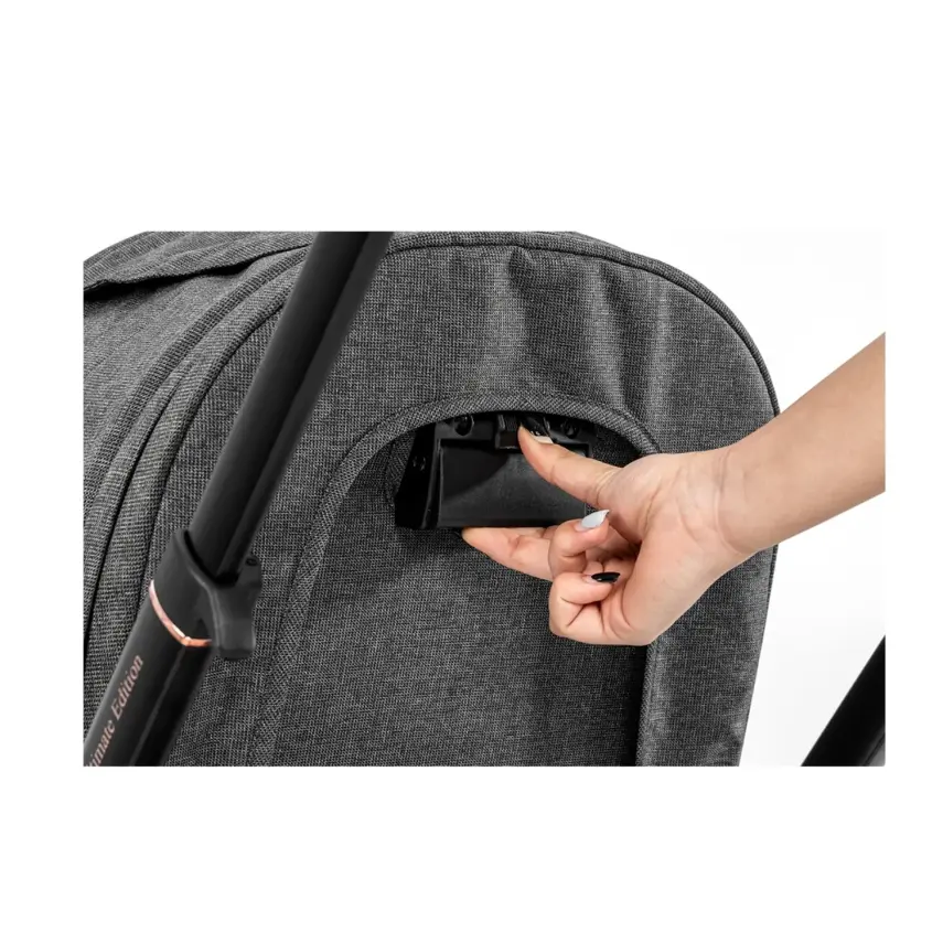 Kanz X-Go Ultimate Çift Yönlü Travel Sistem-Seyahat Sistem Bebek Arabası Rose Gold Gri - 12