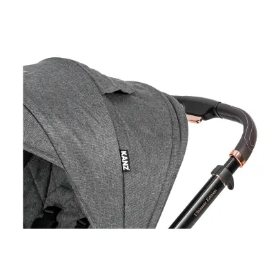 Kanz X-Go Ultimate Çift Yönlü Travel Sistem-Seyahat Sistem Bebek Arabası Rose Gold Gri - 29