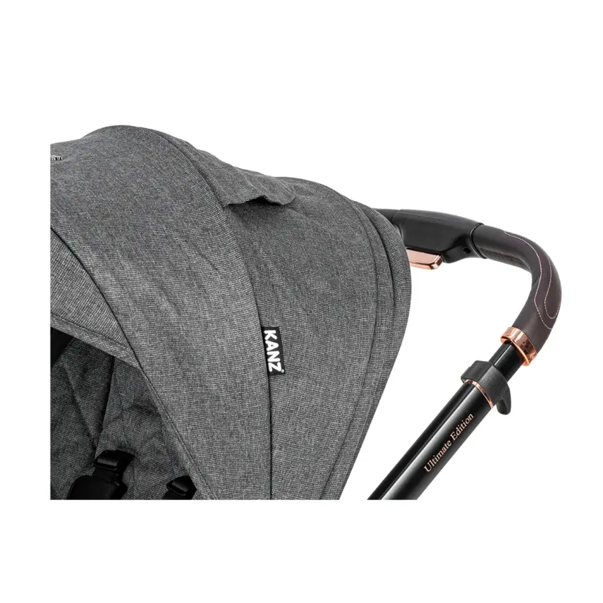Kanz X-Go Ultimate Çift Yönlü Travel Sistem-Seyahat Sistem Bebek Arabası Rose Gold Gri - 29