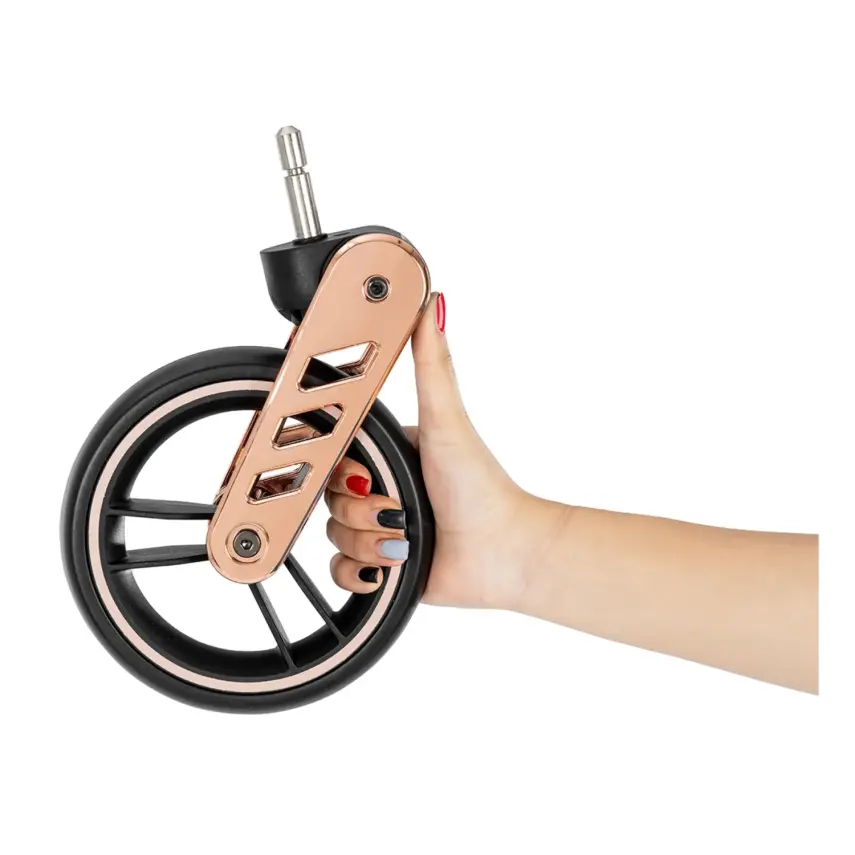 Kanz X-Go Ultimate Çift Yönlü Travel Sistem-Seyahat Sistem Bebek Arabası Rose Gold Gri - 11