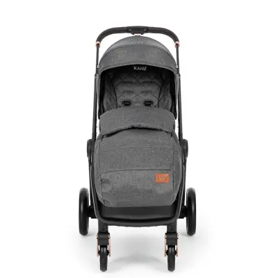 Kanz X-Go Ultimate Çift Yönlü Travel Sistem-Seyahat Sistem Bebek Arabası Rose Gold Gri - 30