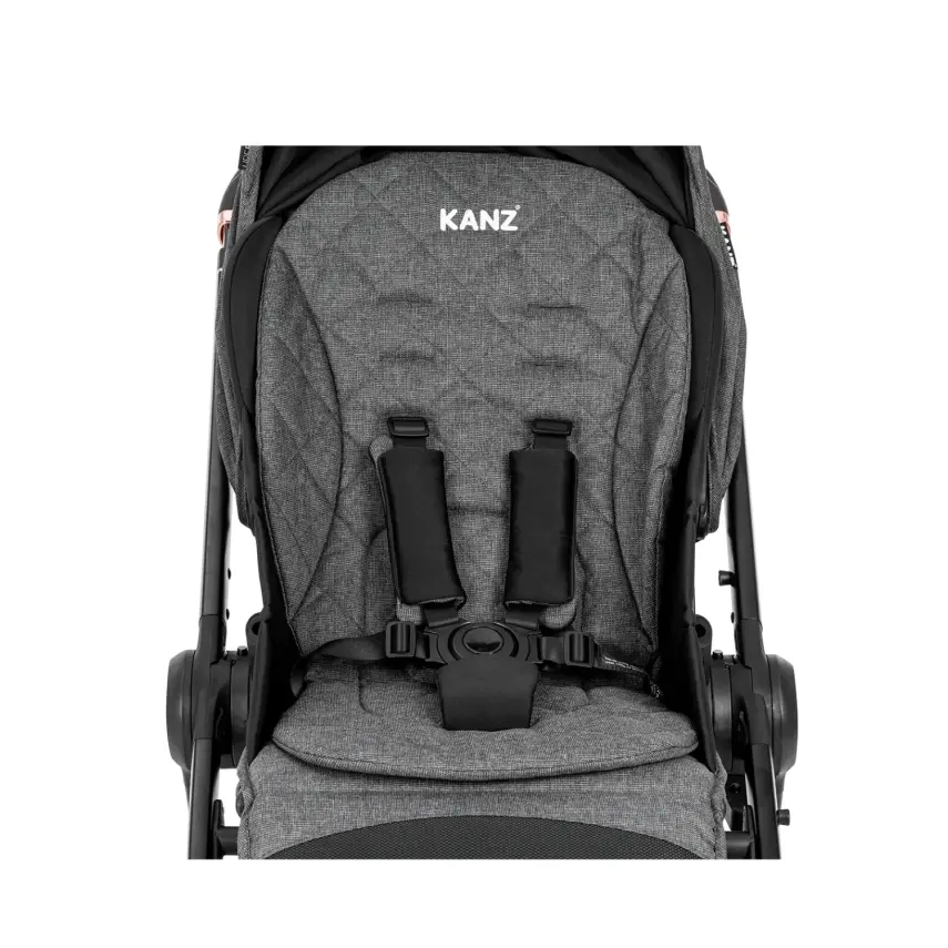 Kanz X-Go Ultimate Çift Yönlü Travel Sistem-Seyahat Sistem Bebek Arabası Rose Gold Gri - 31
