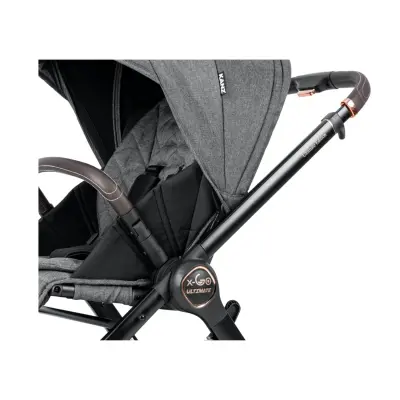 Kanz X-Go Ultimate Çift Yönlü Travel Sistem-Seyahat Sistem Bebek Arabası Rose Gold Gri - 33