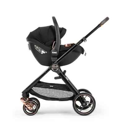Kanz X-Go Ultimate Çift Yönlü Travel Sistem-Seyahat Sistem Bebek Arabası Rose Gold Gri - 27